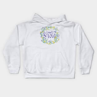 Name Viola Kids Hoodie